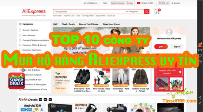 TOP 10 công ty mua hộ hàng trên Aliexpress uy tín tại Việt Nam