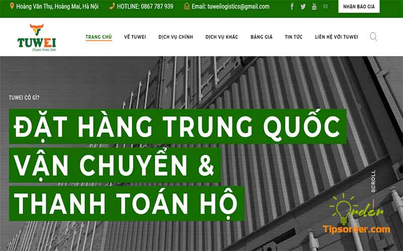 Tuwei - Đơn vị nhập hàng trung gian tại Việt Nam