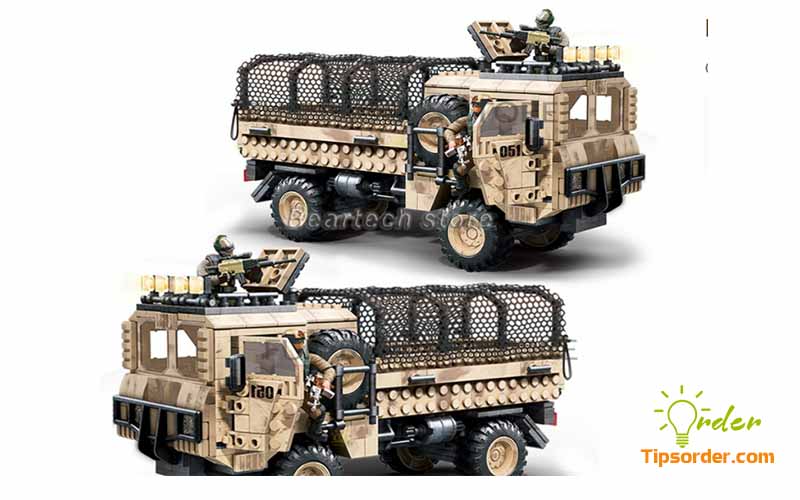 Bộ lắp ráp mô hình xe tải quân đội