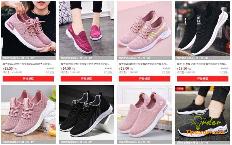 Các mẫu giày của xưởng Yanshi Shuyuanxiang