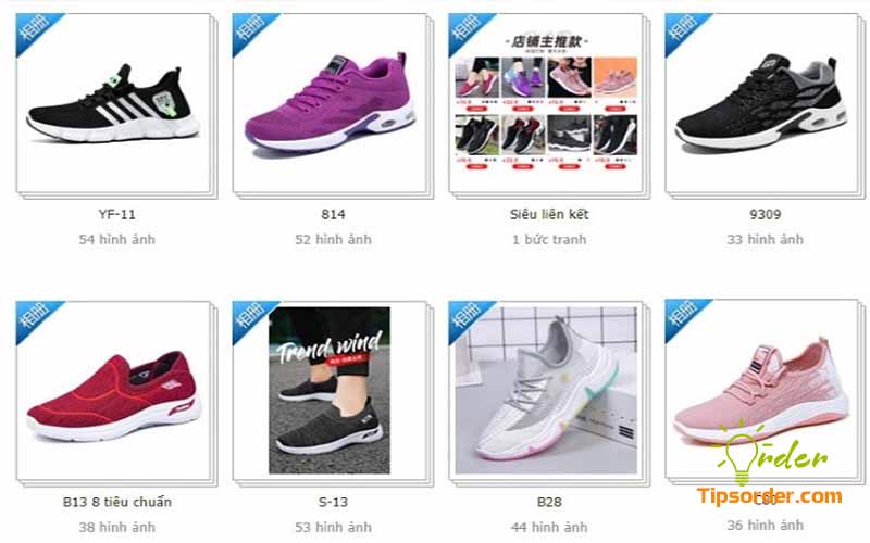 Một số sản phẩm của nhà máy giày Yanshi Kangtai