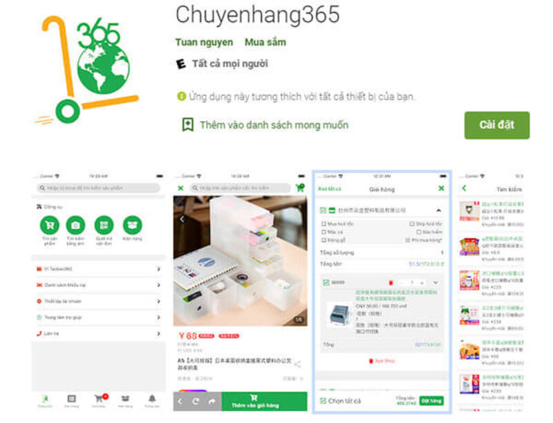 cai dat app dat hang taobao cua chuyenhang365 2