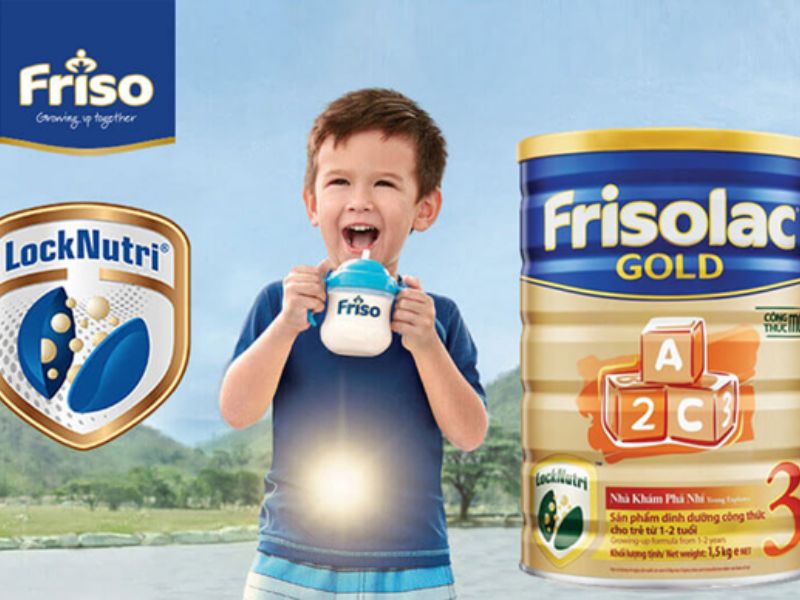 Sữa tăng chiều cao Frisolac Gold