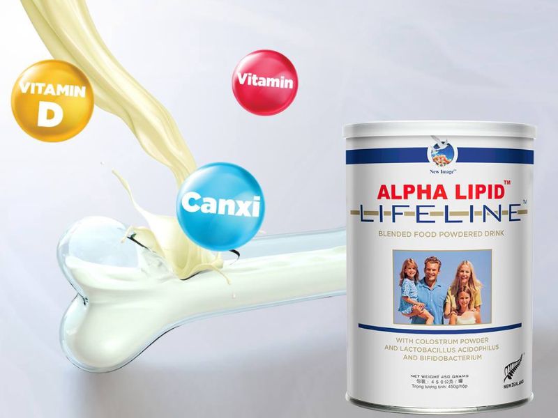Sữa non Alpha Lipid Lifeline dành cho cả gia đình