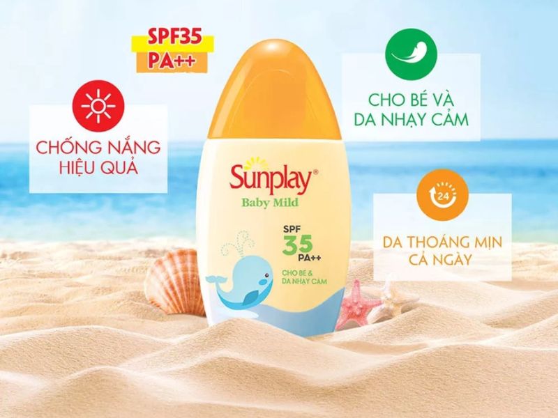 Kem chống nắng Sunplay Baby Mild SPF 35