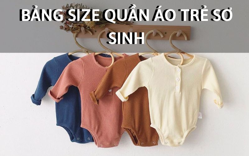 Lý do tại sao chúng ta cần nắm vững bảng size quần áo trẻ sơ sinh Trung Quốc